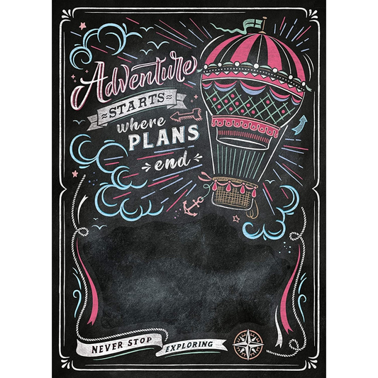Clementoni Puzzle 1000 Blackboard Travel