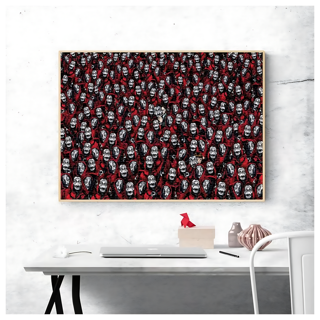 Clementoni Impossible La Casa De Papel Puzzle 1000 Pieces