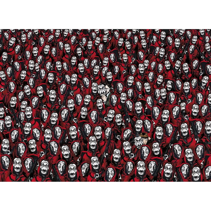 Clementoni Impossible La Casa De Papel Puzzle 1000 Pieces