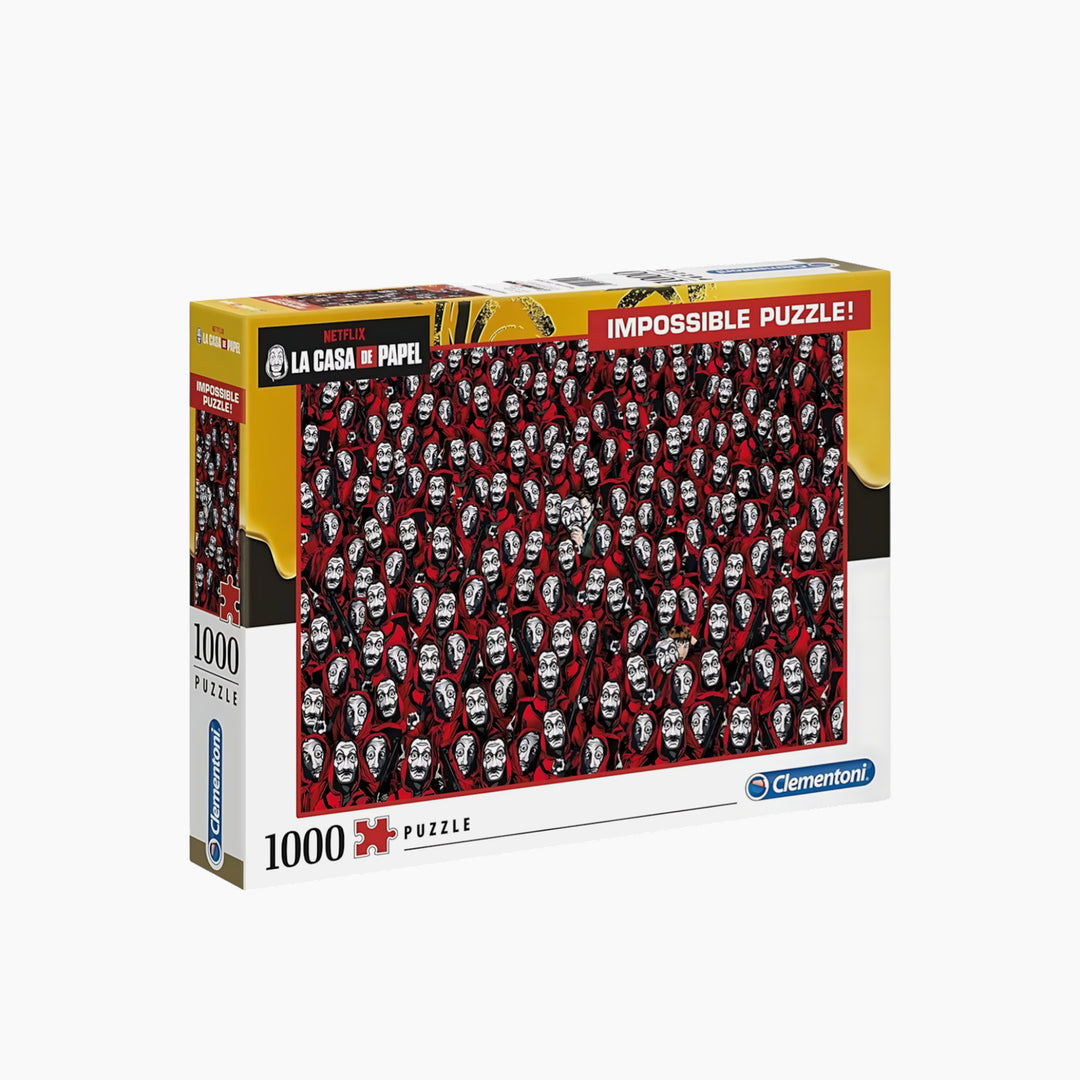 Clementoni Impossible La Casa De Papel Puzzle 1000 Pieces