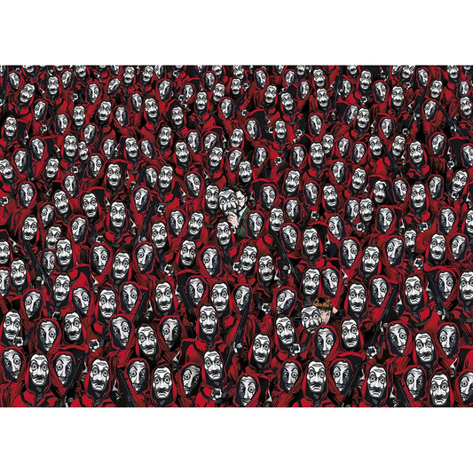 Clementoni Puzzle 1000 Impossible La Casa de Papel
