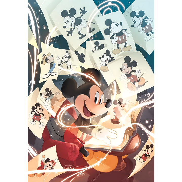 Clementoni Mickey Celebration Square Box Puzzle 1000 Pieces