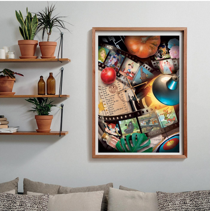Clementoni Square Box Classic Movies D100 1000 Piece Puzzle