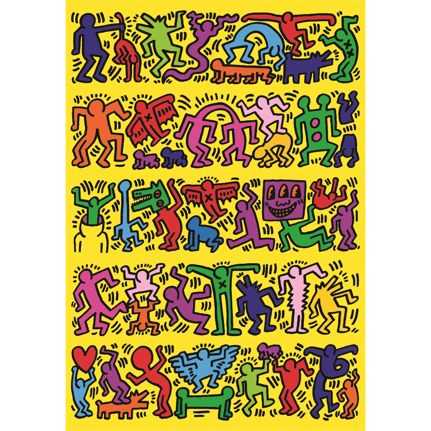 Clementoni Keith Haring Artwork 1000 Piece Puzzle Clementoni Keith Haring Artwork 1000 Piece Puzzle