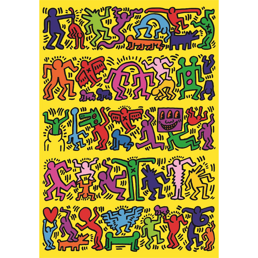 Clementoni Keith Haring Artwork 1000 Piece Puzzle