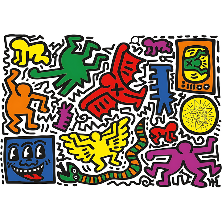 Clementoni Keith Haring Puzzle 1000 Pieces