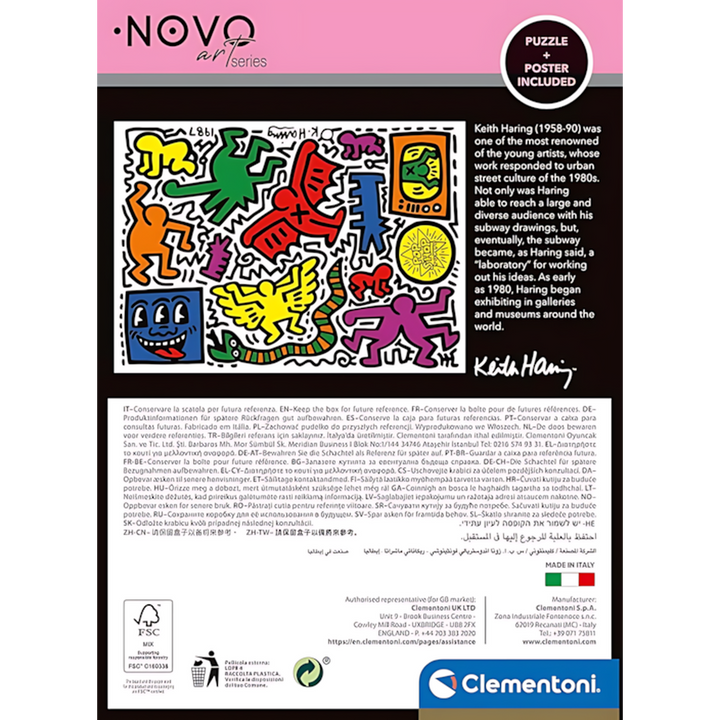 Clementoni Keith Haring Puzzle 1000 Pieces