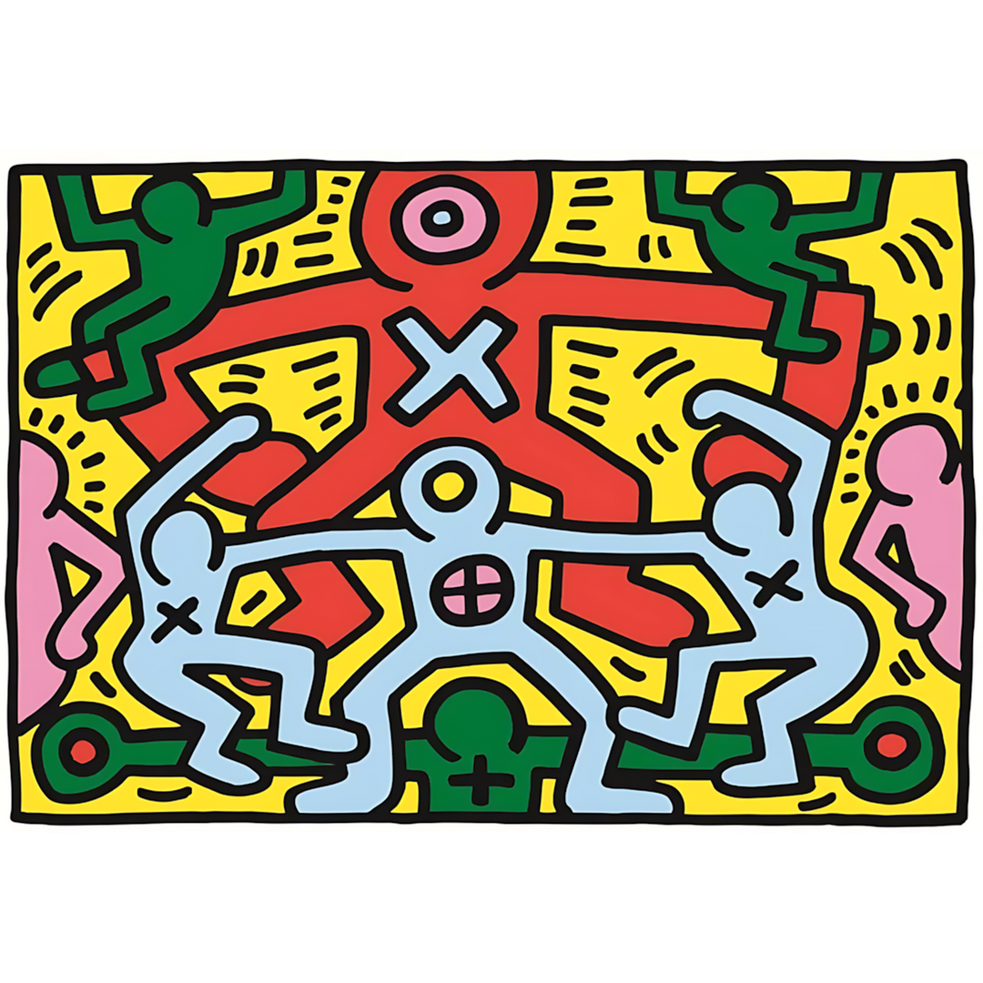 Clementoni Haring 3 Puzzle 1000 Pieces
