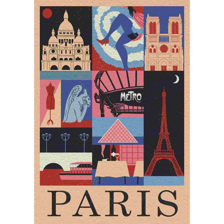 8005125398430PZL1000STYLEINTHECITYPARISCOMPACTBOX_framed - HUNA