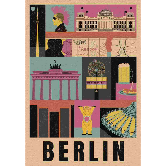 Clementoni Puzzle 1000 Style in the City – Berlin