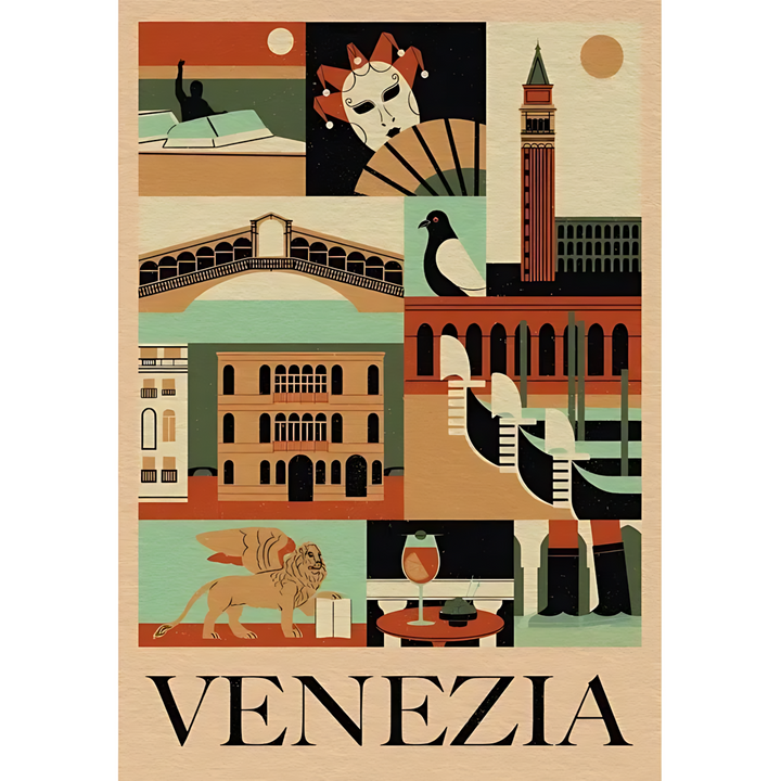 Clementoni Style In The City Vene 1000 Piece Puzzle