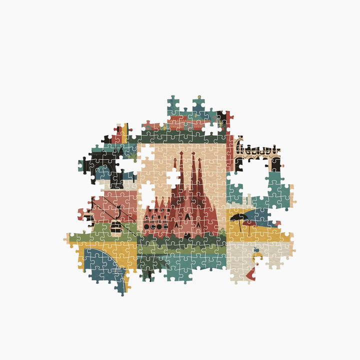 Clementoni Style In The City Barcelona Puzzle 1000 Pieces