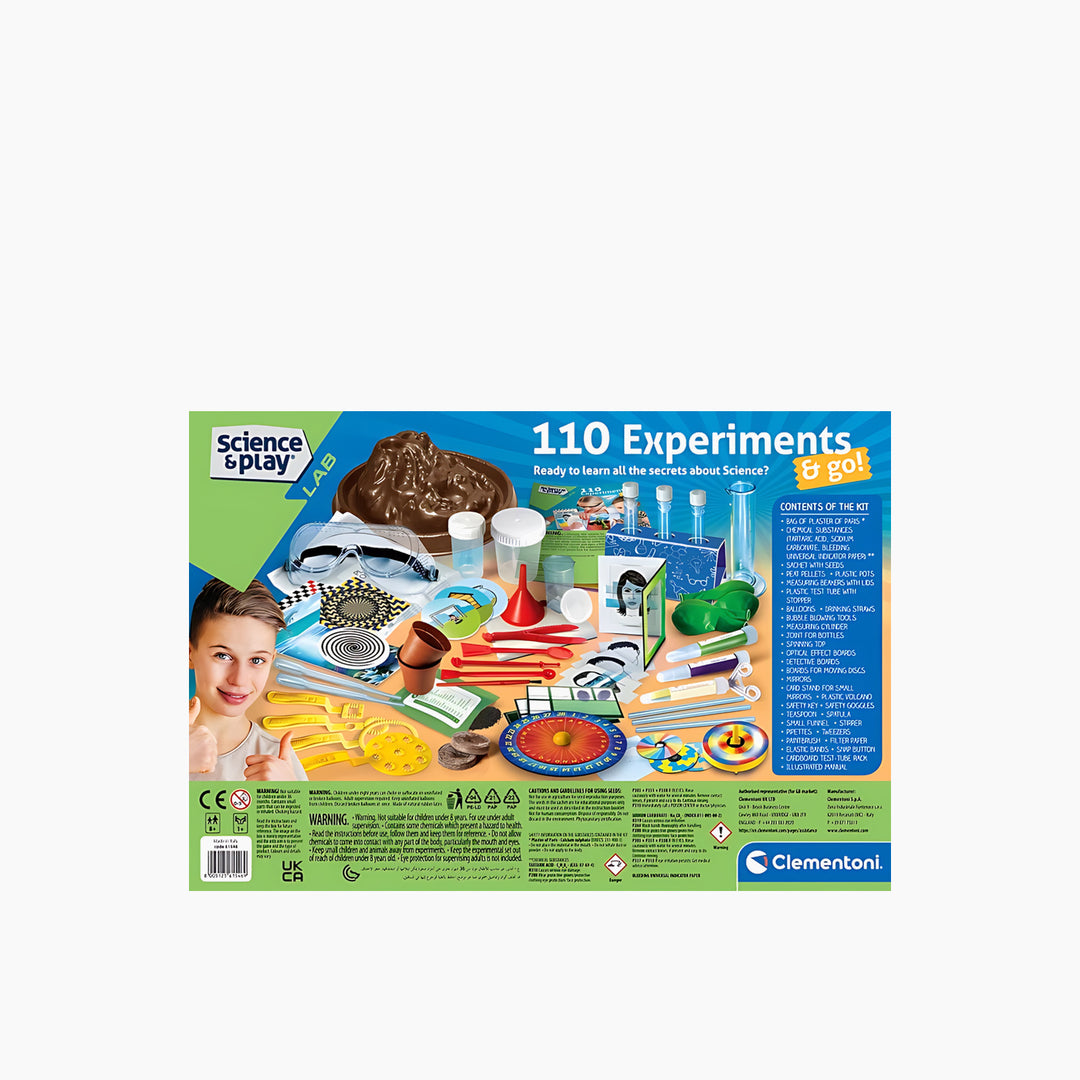 Clementoni Science Kit 110 Experiments
