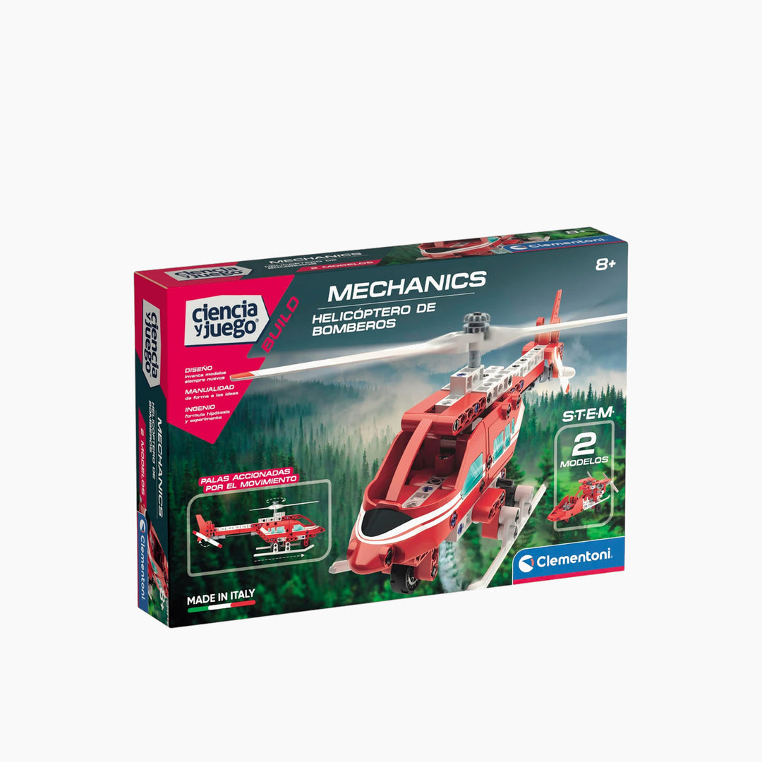 Clementoni Small Mech Lab - Firefighters Helicopter