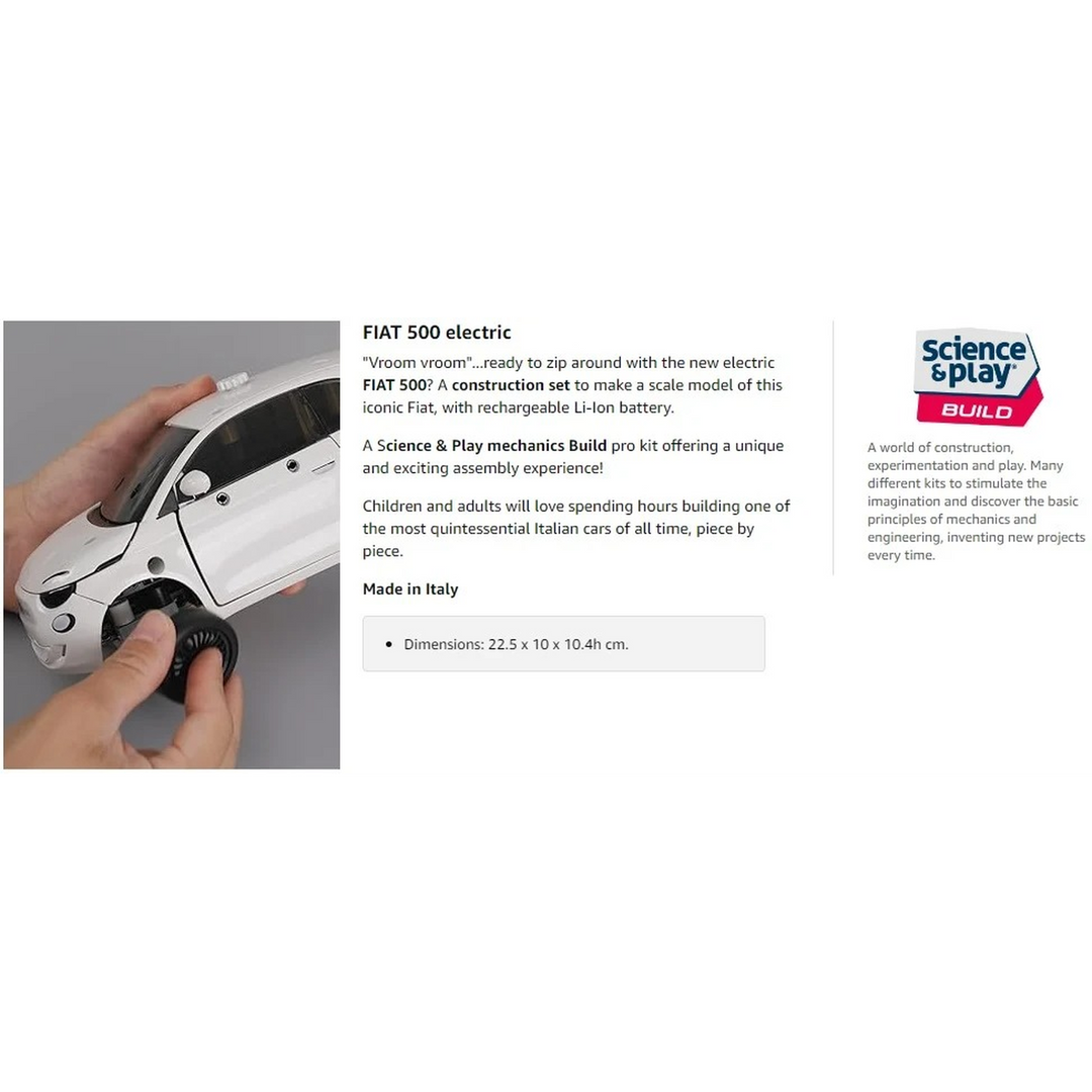 Clementoni 500 Electric Car Building Set
