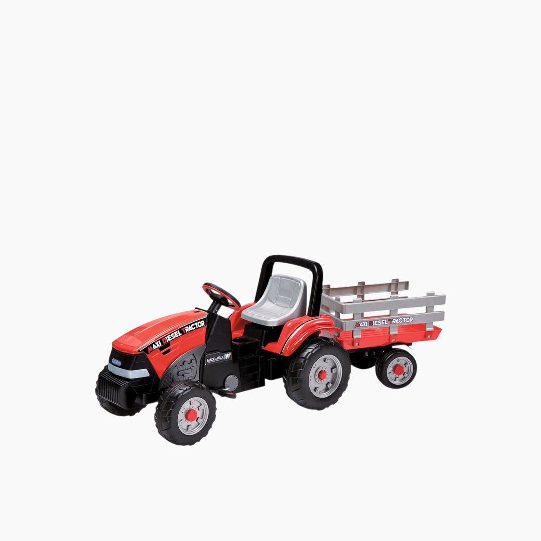 Peg-Perego Maxi Diesel Tractor With Trailer