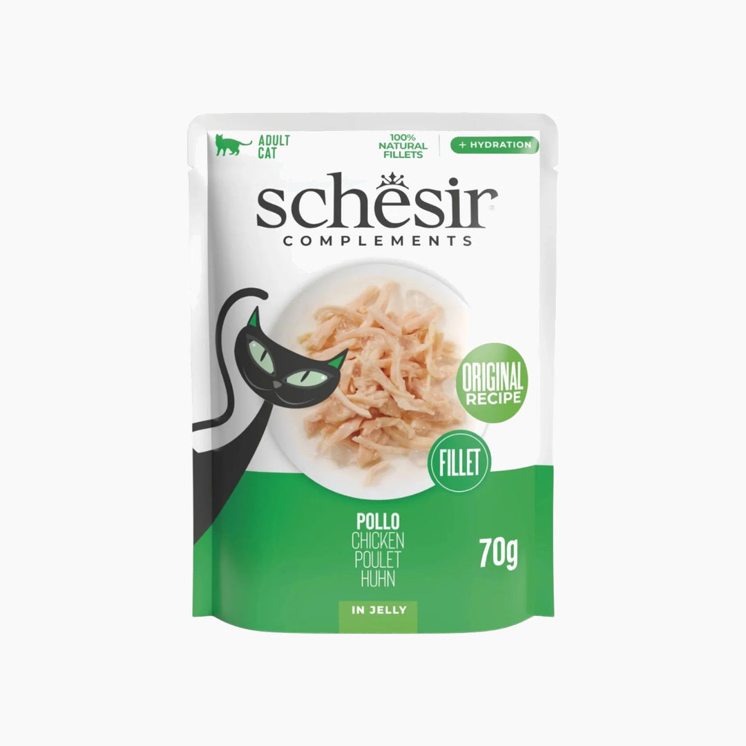 Schesir Complements Wet Cat in Jelly Pouch 12x70 gm
