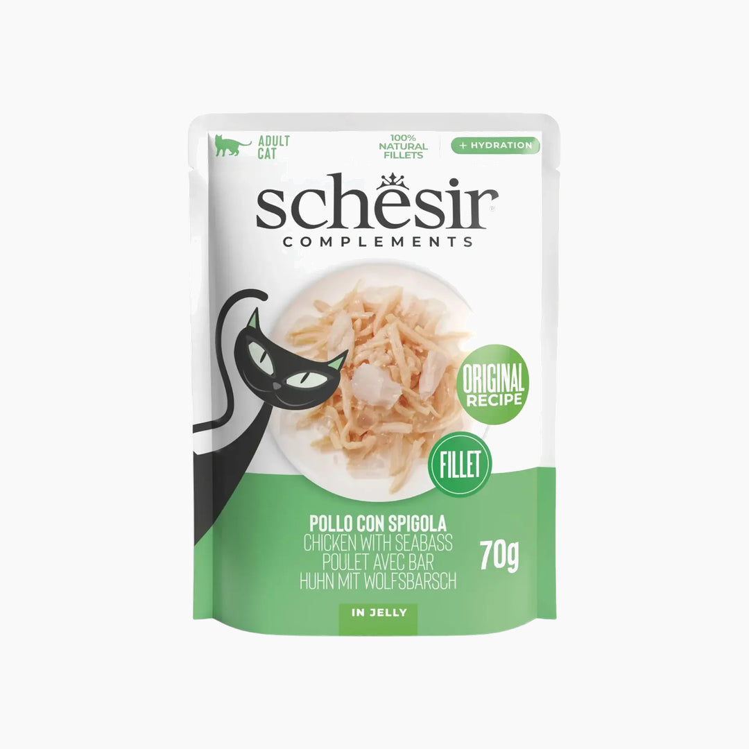 Schesir Complements Wet Cat in Jelly Pouch 12x70 gm