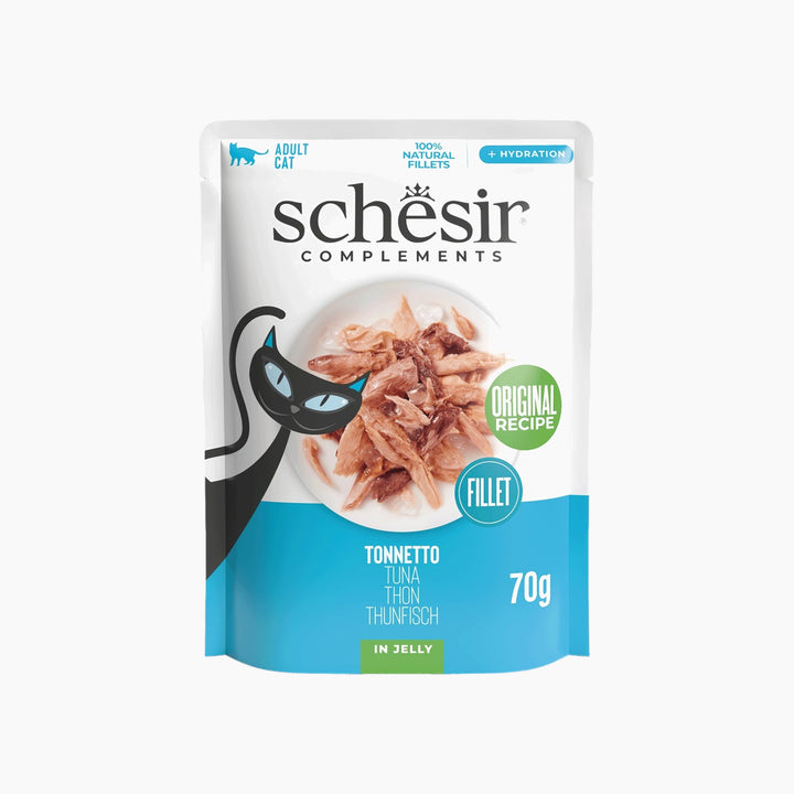 Schesir Complements Wet Cat in Jelly Pouch 12x70 gm