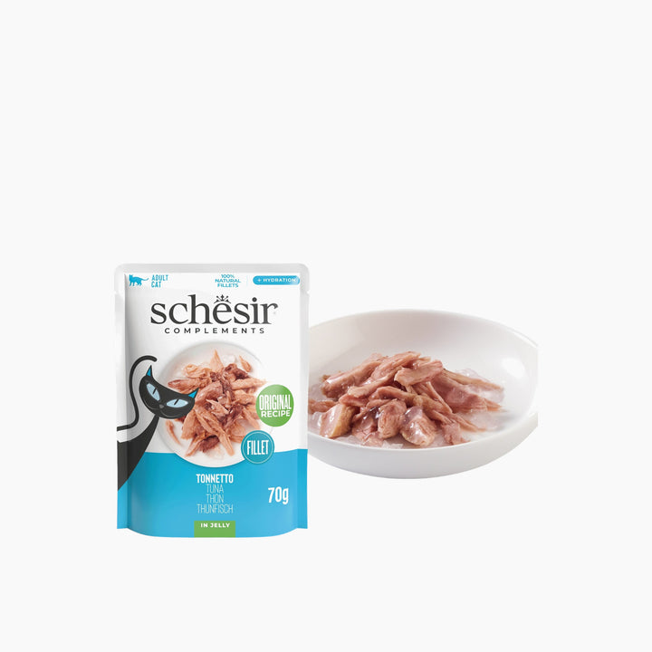 Schesir Complements Wet Cat in Jelly Pouch 12x70 gm