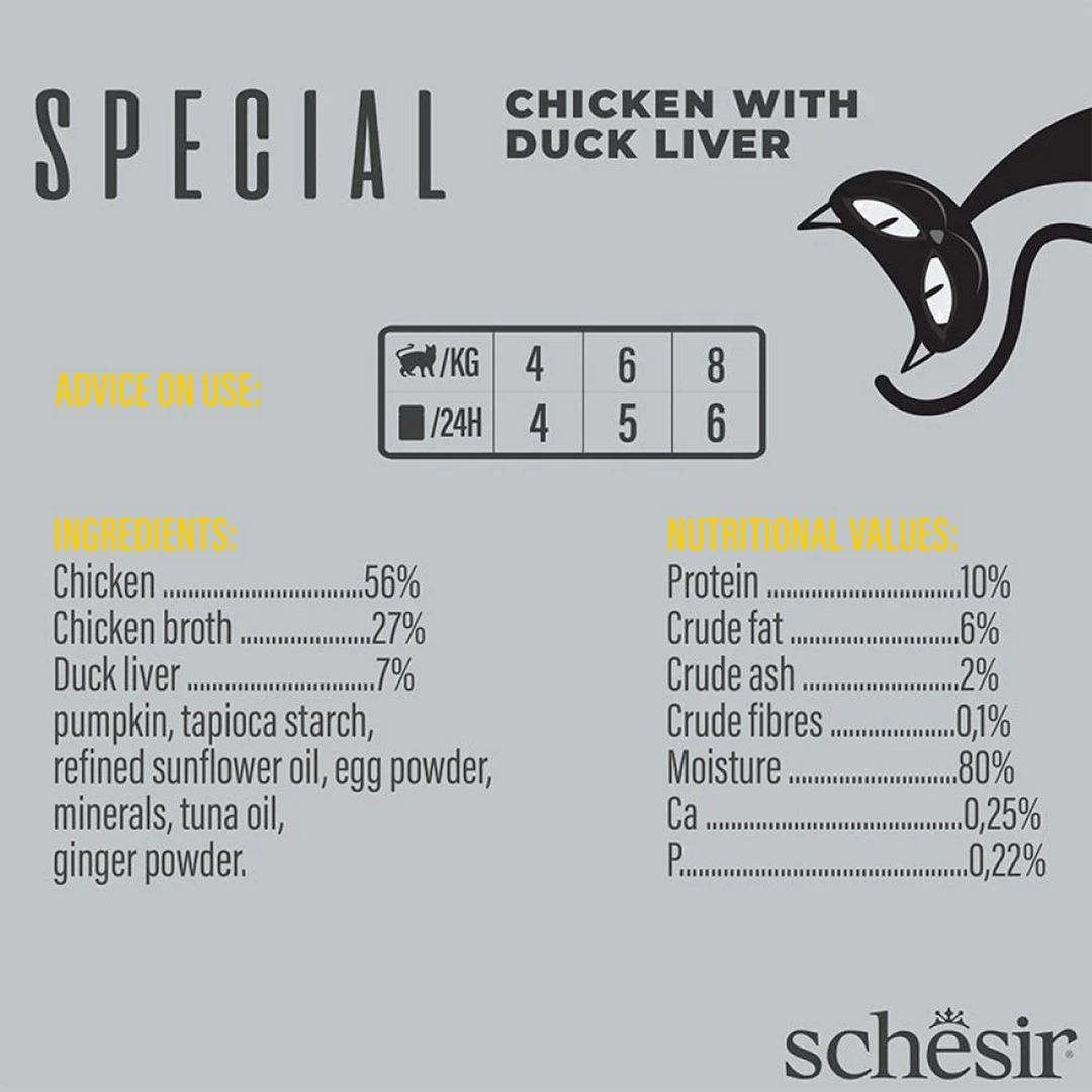 Schesir Special Cat Pouch Exigent Mousse