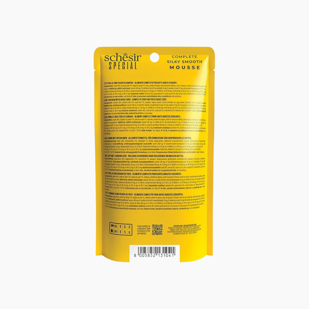 Schesir Special Cat Pouch Exigent Mousse