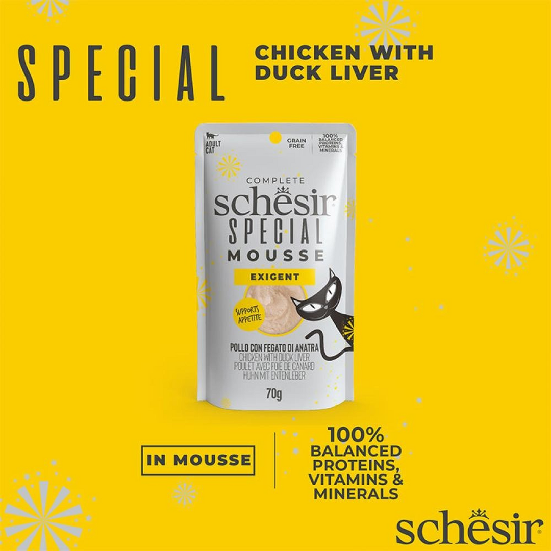 Schesir Special Cat Pouch Exigent Mousse