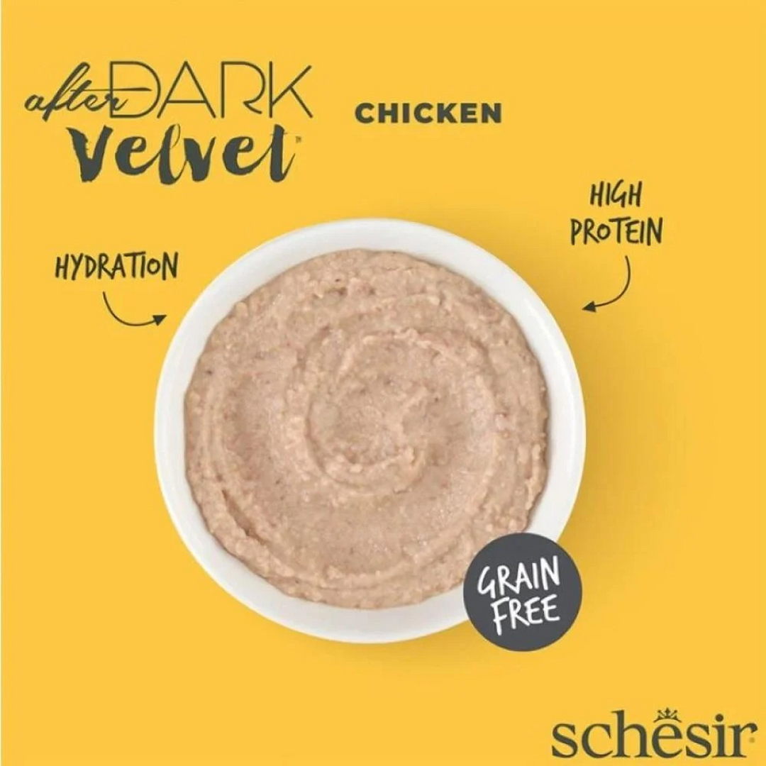Schesir After Dark Velvet Mousse Cat 12x80g