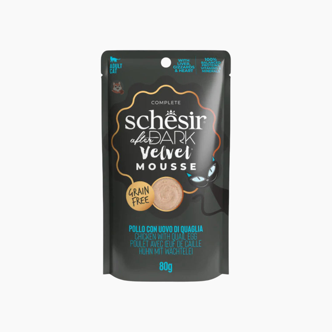 Schesir After Dark Velvet Mousse Cat 12x80g