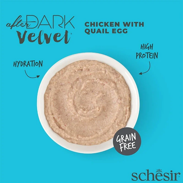 Schesir After Dark Velvet Mousse Cat 12x80g