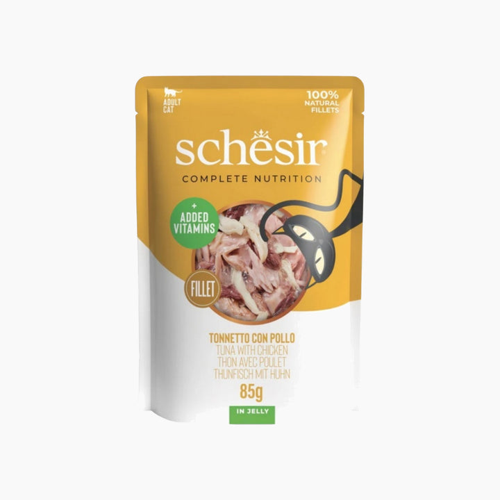 Schesir Cat Pouch 20x85 gm - HUNA