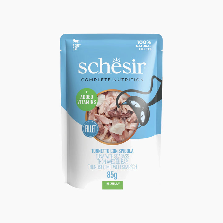 Schesir C&amp;B Wet Cat in Jelly Pouch 12x85 gm - HUNA