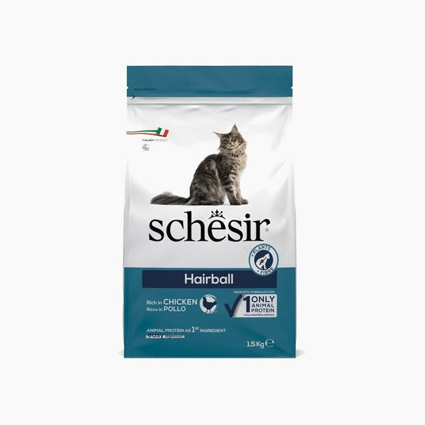 Schesir Cat Bag Dry Hairball Chicken 6x1.5 kg