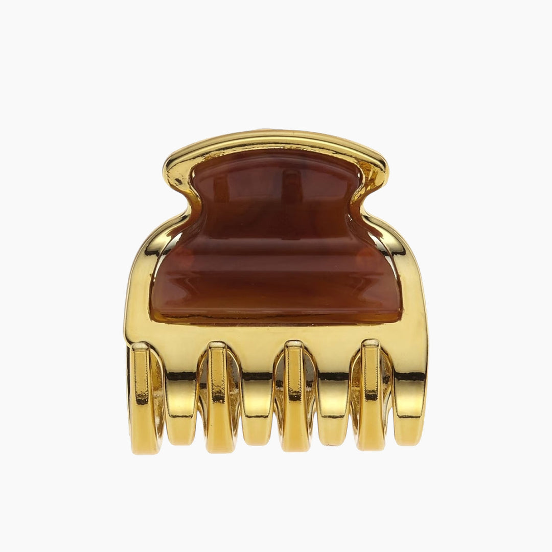 Janeke Hair Claw Clip JG29106 - Brown