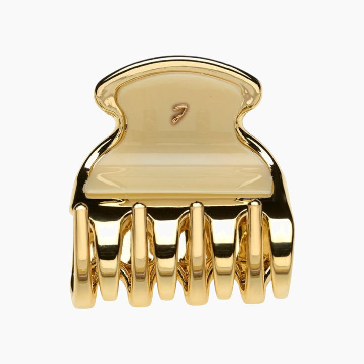 Janeke Small Hair Claw Clip JG29106 - Cream