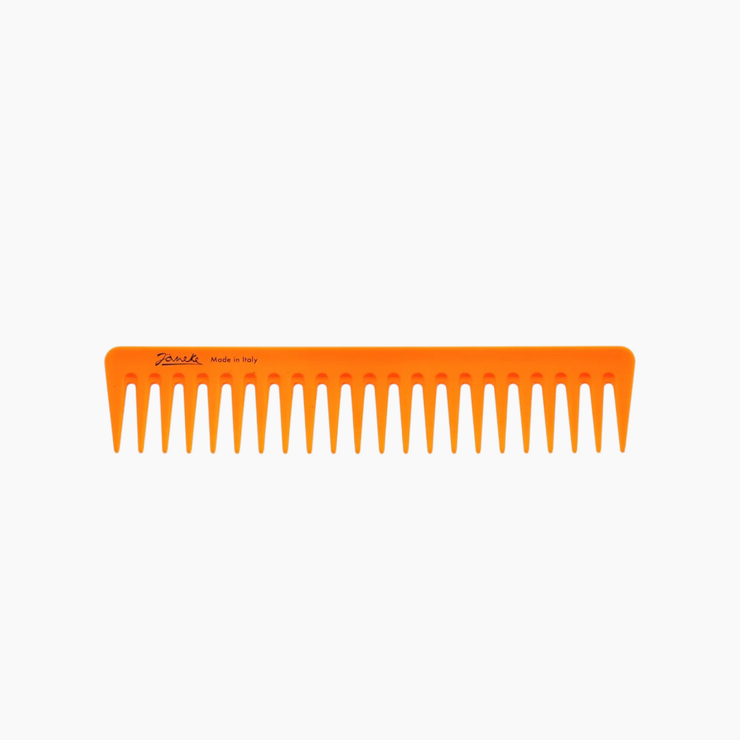مشط Super Comb من Janeke 82871 - برتقالي مزهر