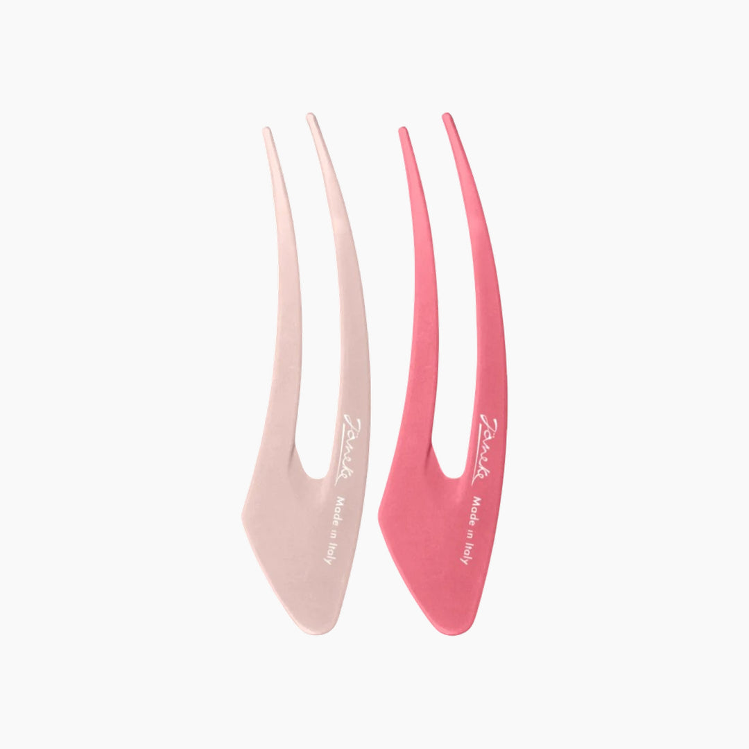 Janeke Small Double Buckle Hair Clip JG48020