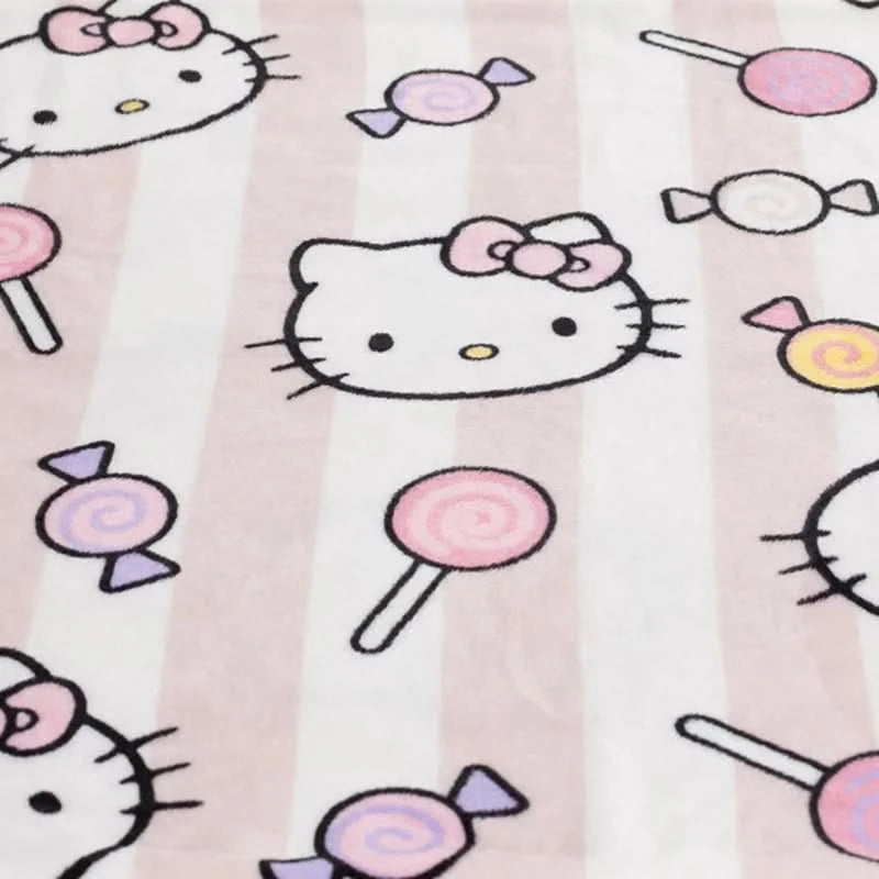 Kanguru Hello Kitty Plaid Blanket - HUNA