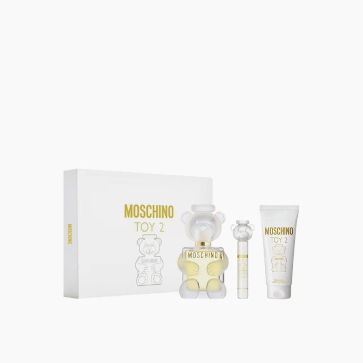 Moschino Toy 2 EDP 100Ml + EDP 10Ml + Body Lotion 100Ml Gift Set For Women