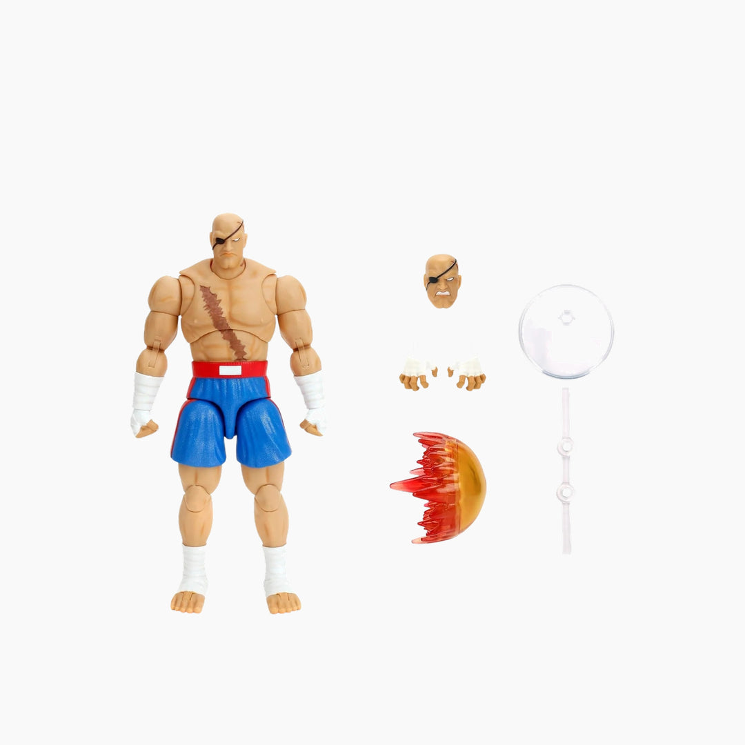 Jada Toys Ultra Street Fighter II Sagat Action Figure