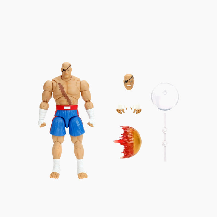 Jada Toys Ultra Street Fighter II Sagat Action Figure