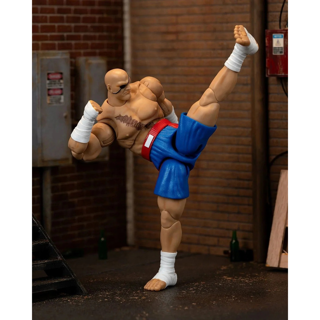 Jada Toys Ultra Street Fighter II Sagat Action Figure
