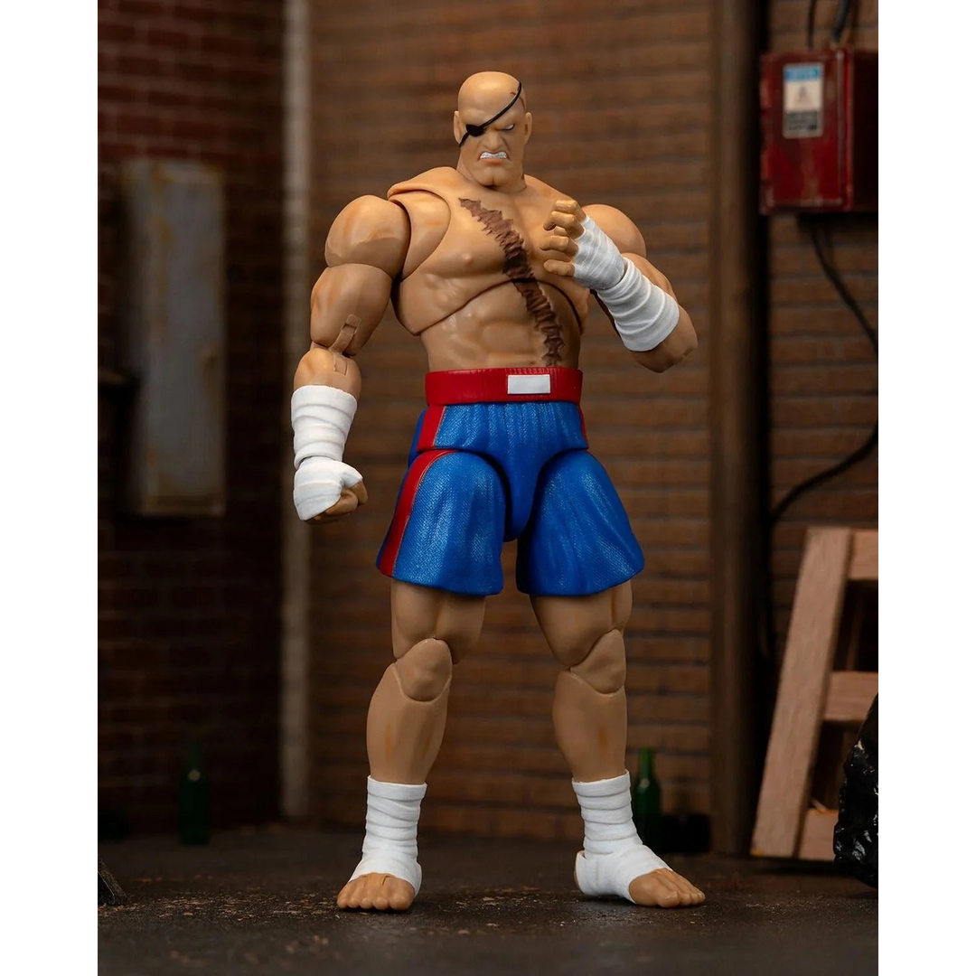Jada Toys Ultra Street Fighter II Sagat Action Figure