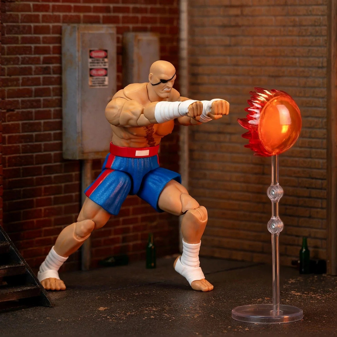 Jada Toys Ultra Street Fighter II Sagat Action Figure