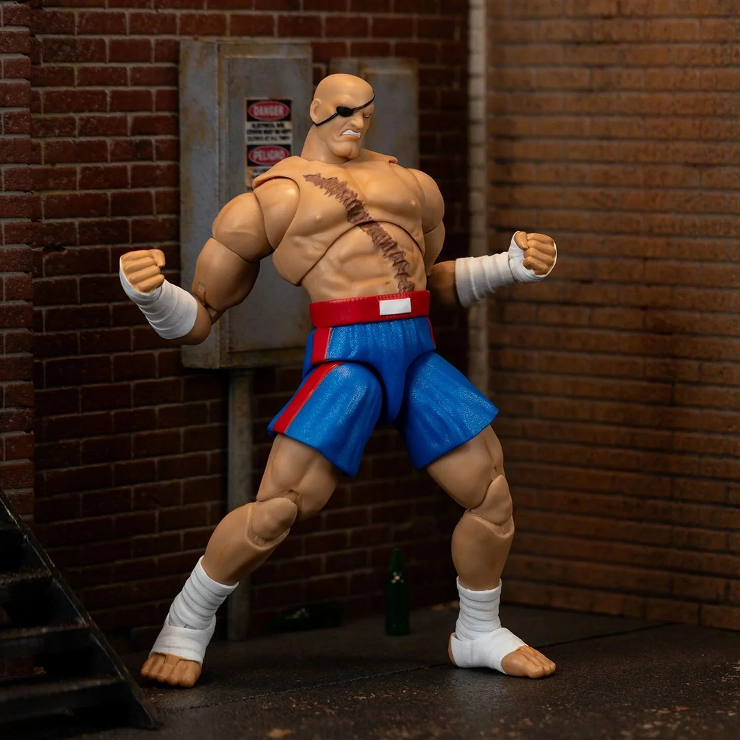 Jada Toys Ultra Street Fighter II Sagat Action Figure