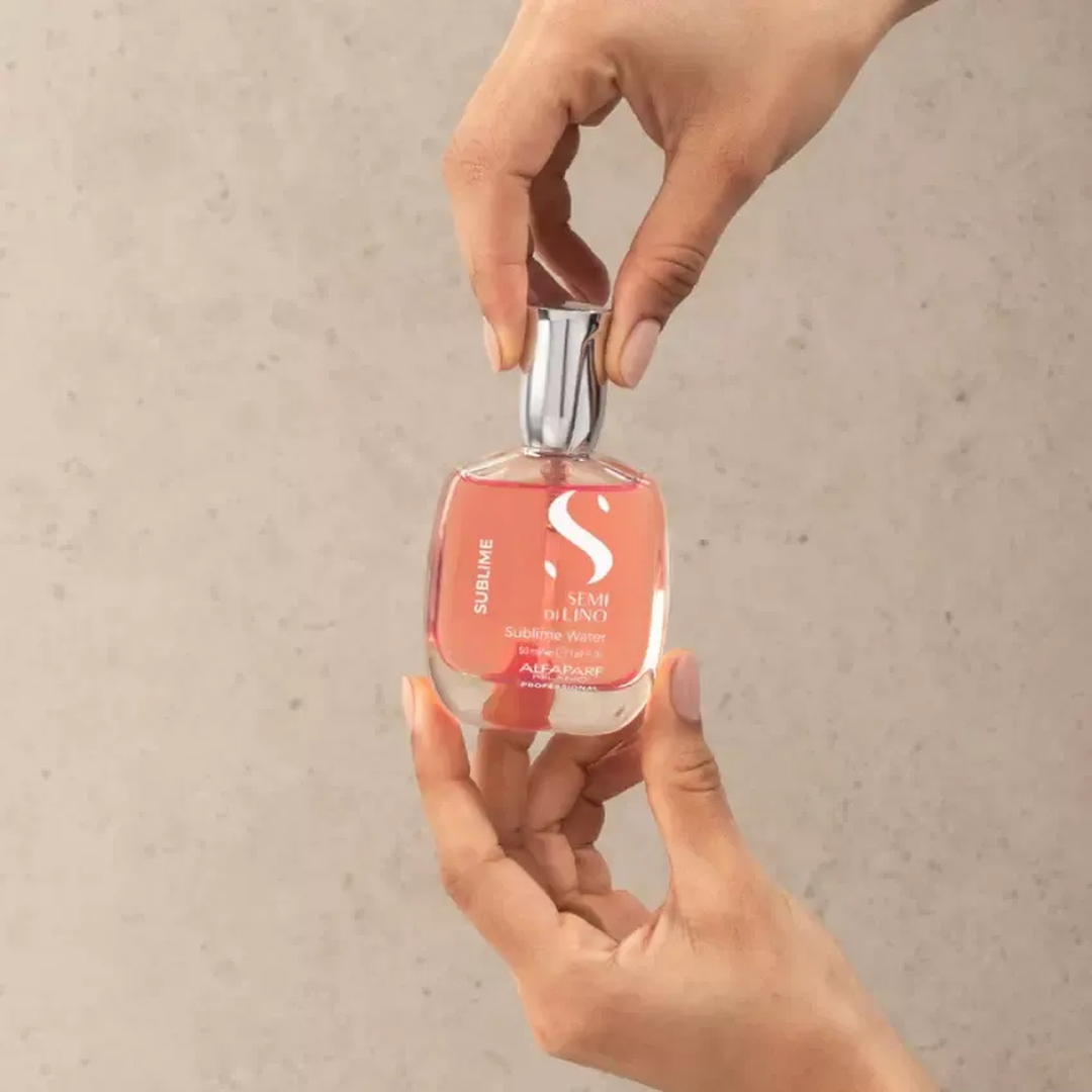 عطر ألفابارف ميلانو سيمي دي لينو سبلايم سبلايم ووتر للشعر لجميع أنواع الشعر والجسم 50 مل