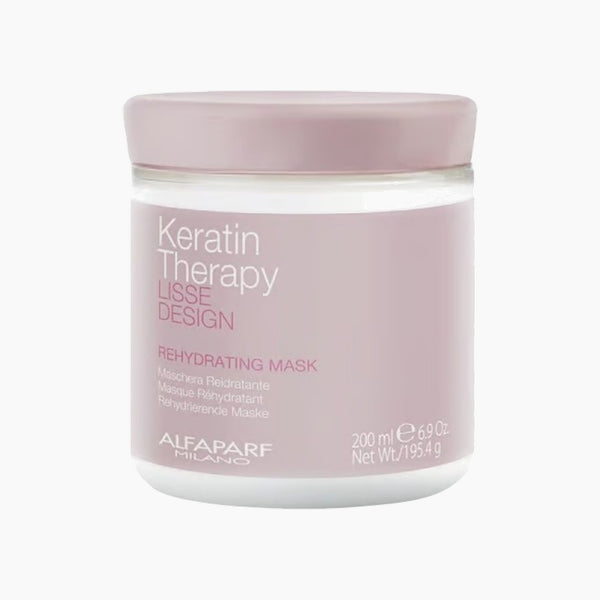Mask Keratin Therapy Liss Desgn Rehydrating Hair For Chemically Treated Hair And For All Types Hair 200 mL