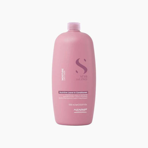 Leave In Conditioner Cream Semi Di Lino Moisture And Nutritive Hair For Chemically Treated Hair And For Dry Hair