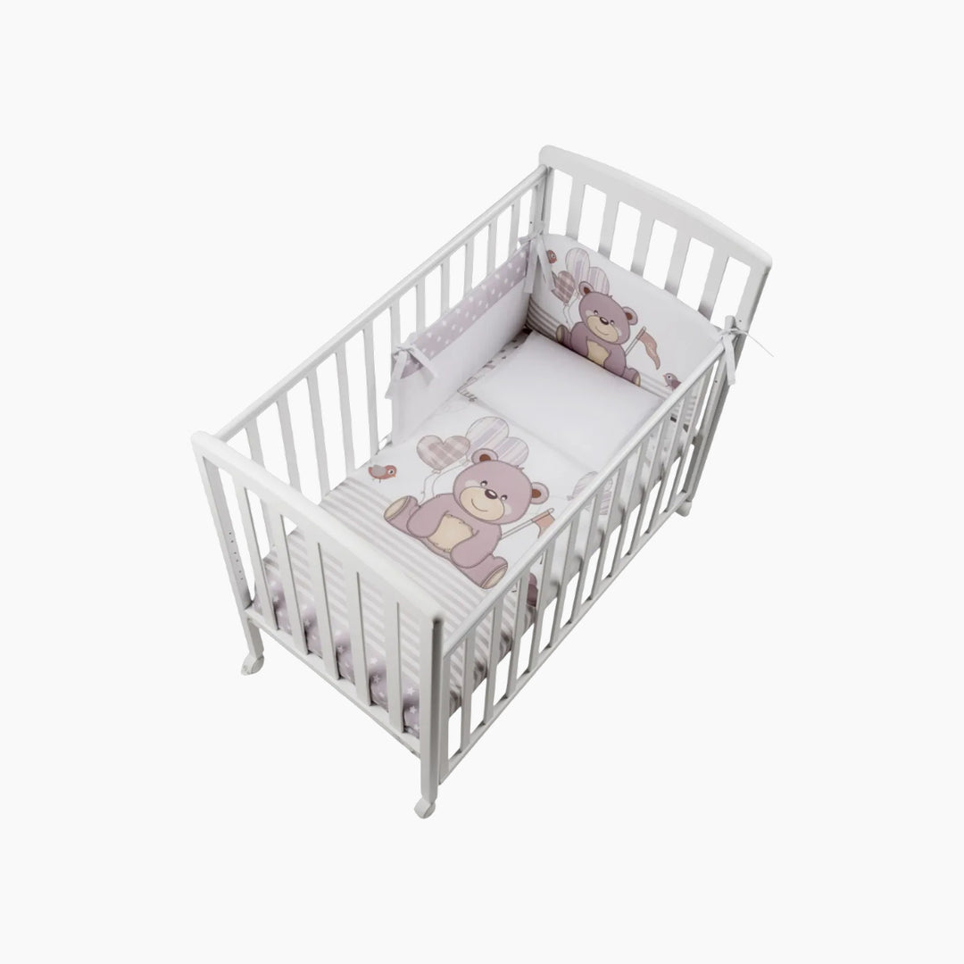 Italbaby Q.Lletto Kuku Bedding Set 3PCS Dove Grey
