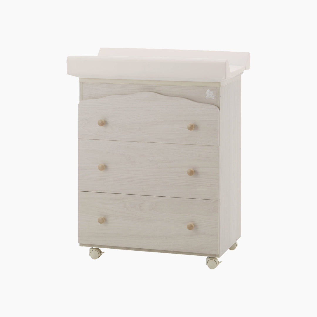 Italbaby Baby Bath 3 Drawers Tub Flash Bleached